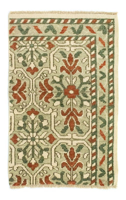 Alfombra de lana - 93 x 60 cm - beige