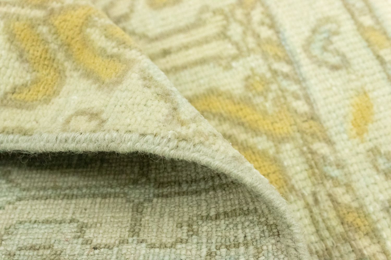 Alfombra de diseño cuadrado  - 63 x 60 cm - beige