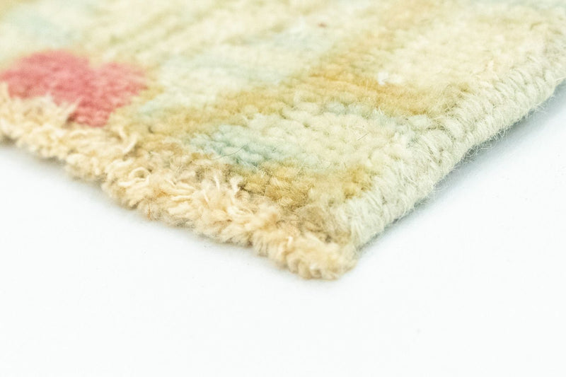 Alfombra de diseño cuadrado  - 63 x 62 cm - beige