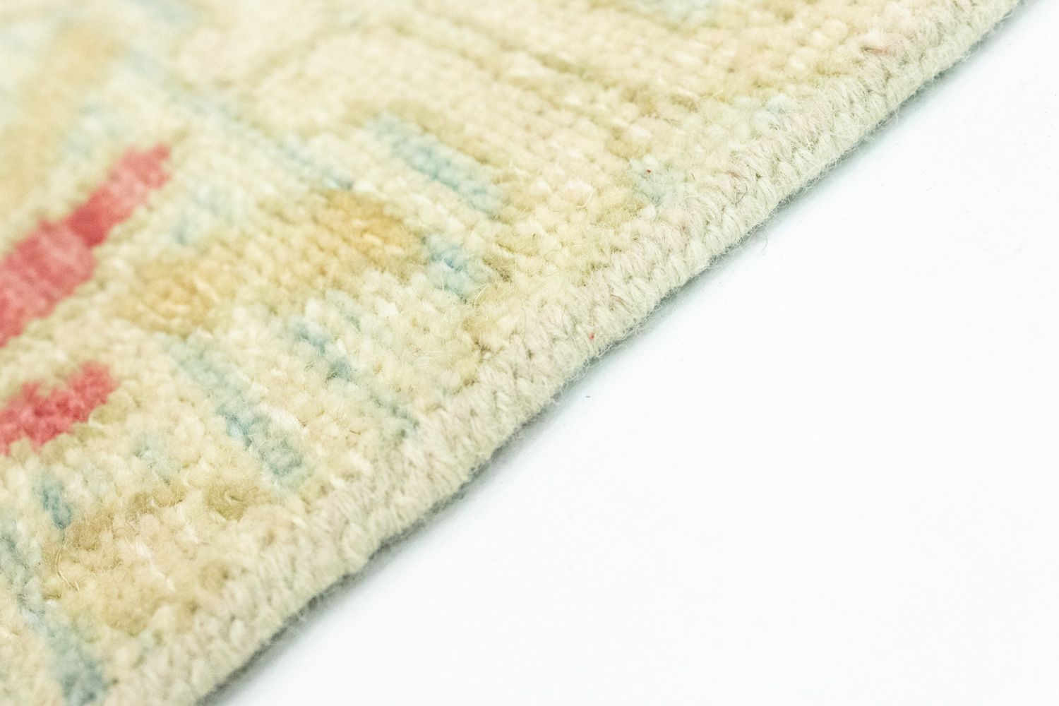 Alfombra de diseño cuadrado  - 63 x 62 cm - beige