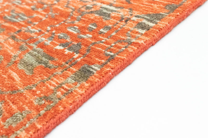 Alfombra de diseño cuadrado  - 61 x 60 cm - naranja