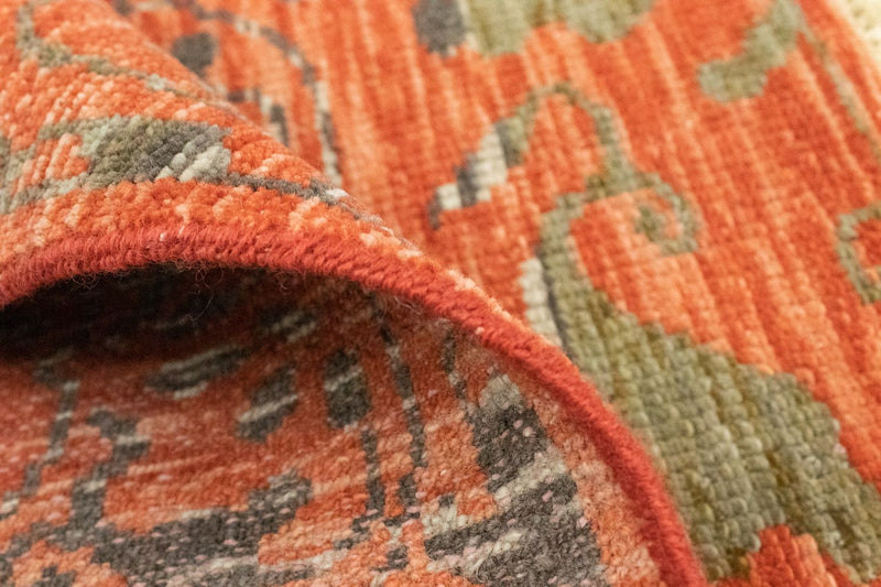 Alfombra de diseño cuadrado  - 61 x 60 cm - naranja