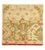 Alfombra de diseño cuadrado  - 60 x 60 cm - multicolor