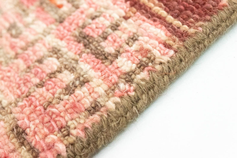 Alfombra de diseño cuadrado  - 66 x 61 cm - rosa