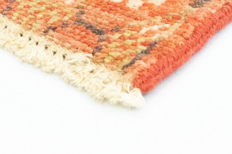 Alfombra de diseño cuadrado  - 62 x 59 cm - naranja