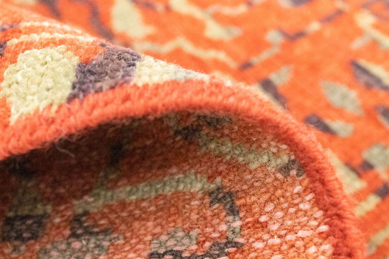 Alfombra de diseño cuadrado  - 62 x 61 cm - naranja