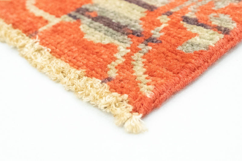 Alfombra de diseño cuadrado  - 62 x 61 cm - naranja