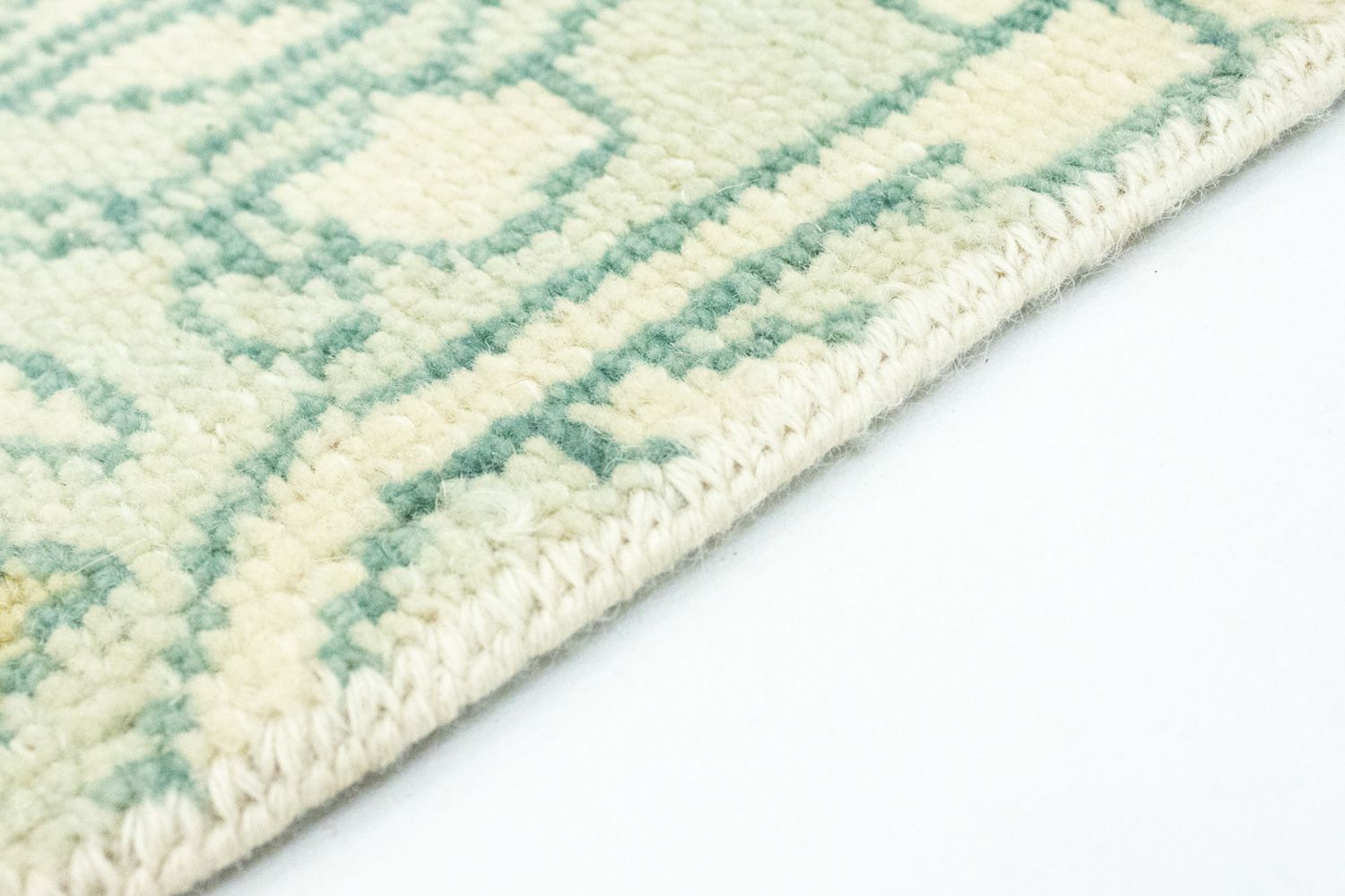 Alfombra de diseño - 90 x 60 cm - verde claro