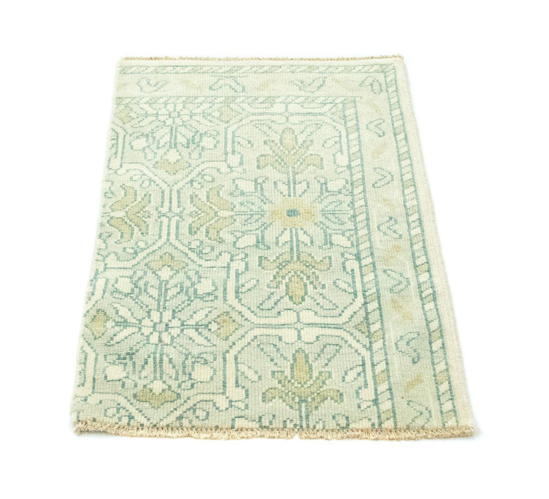 Alfombra de diseño - 90 x 60 cm - verde claro