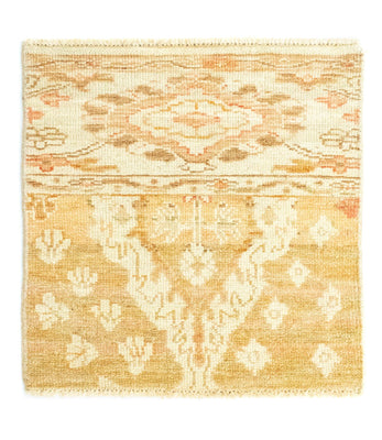 Alfombra de diseño cuadrado  - 60 x 58 cm - beige