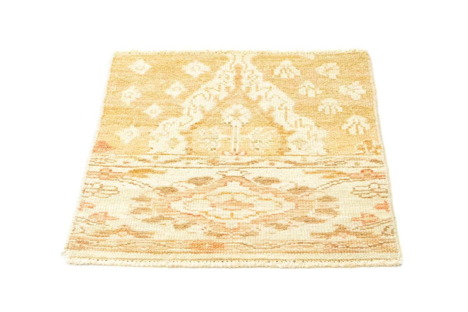 Alfombra de diseño cuadrado  - 60 x 58 cm - beige