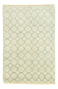 Alfombra de lana - 88 x 60 cm - beige