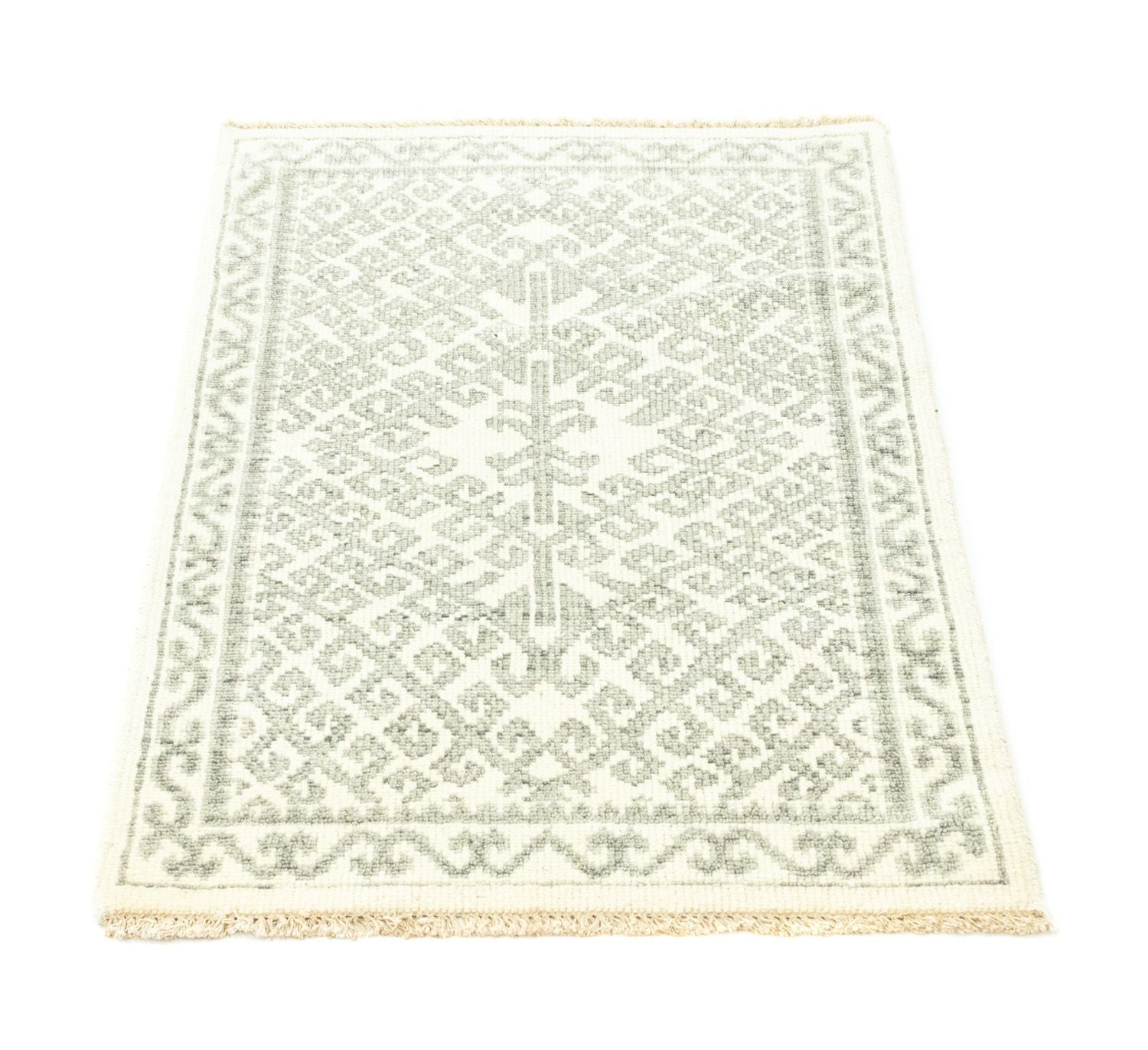 Alfombra de diseño - 88 x 62 cm - gris