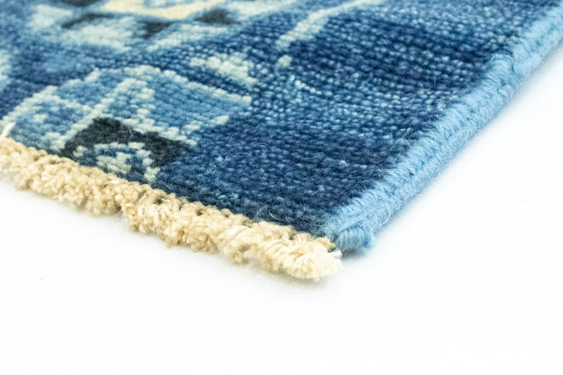 Alfombra de diseño - 95 x 63 cm - azul