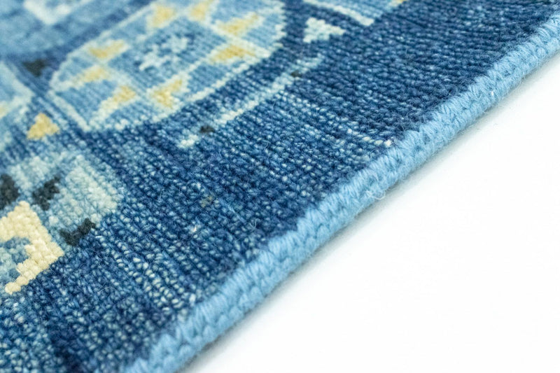 Alfombra de diseño - 95 x 63 cm - azul