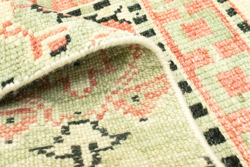 Alfombra de lana - 93 x 59 cm - beige