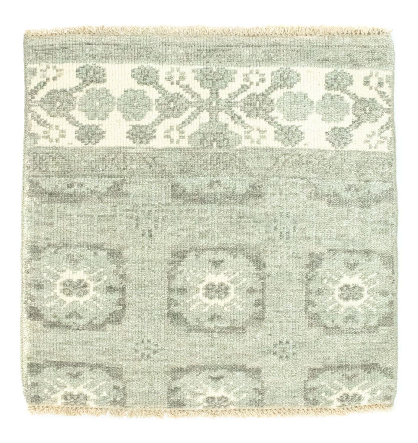 Alfombra de diseño cuadrado  - 60 x 60 cm - verde claro
