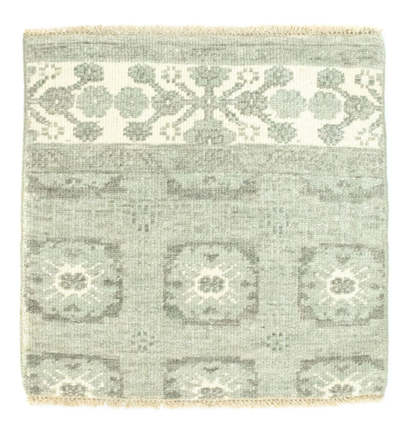 Alfombra de diseño cuadrado  - 60 x 60 cm - verde claro