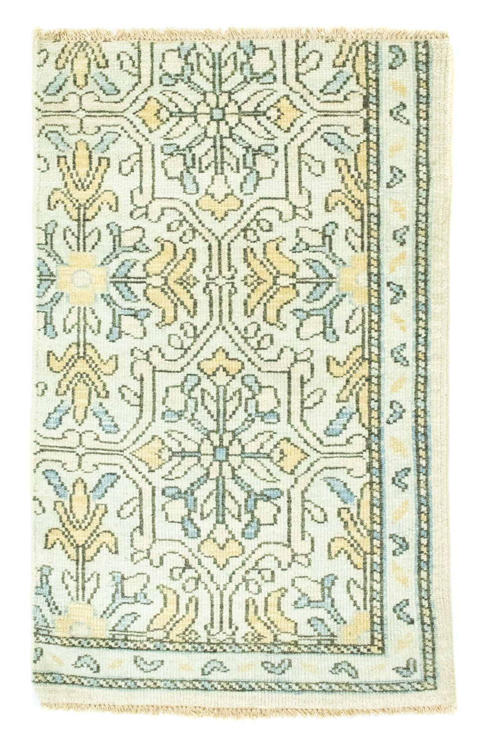 Alfombra de diseño - 93 x 58 cm - beige