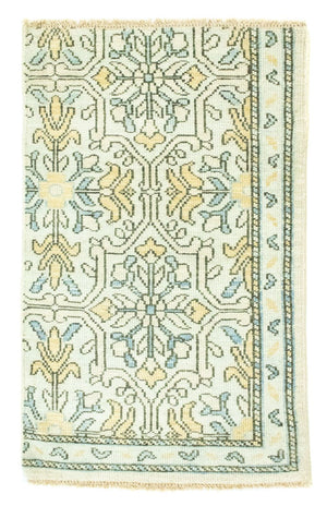 Alfombra de diseño - 93 x 58 cm - beige