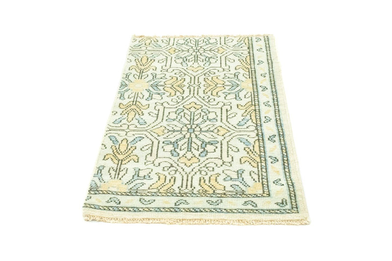 Alfombra de diseño - 93 x 58 cm - beige