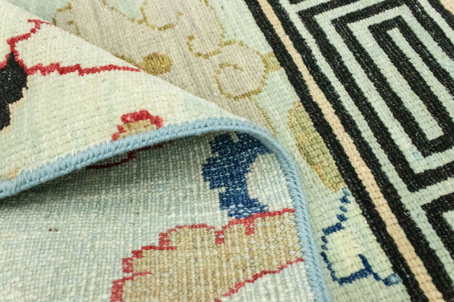 Alfombra de diseño - 93 x 62 cm - multicolor