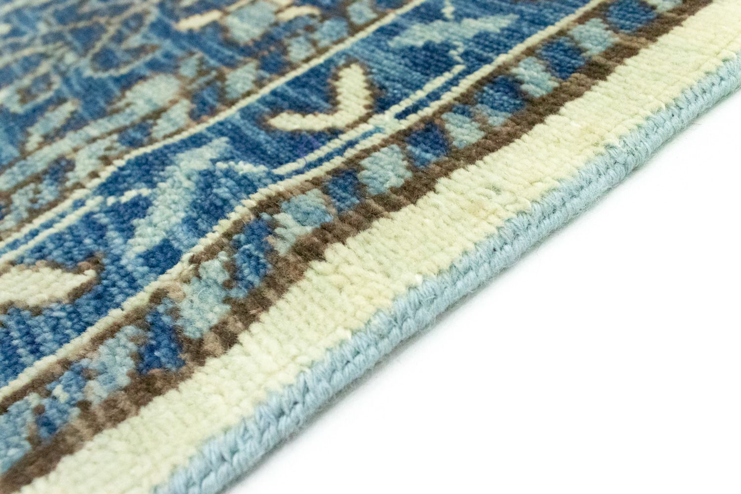 Alfombra de diseño - 92 x 59 cm - azul