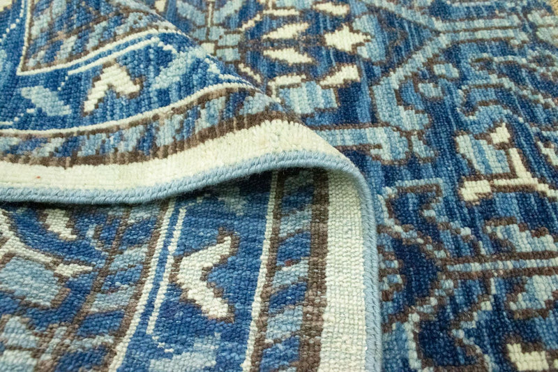 Alfombra de diseño - 92 x 59 cm - azul