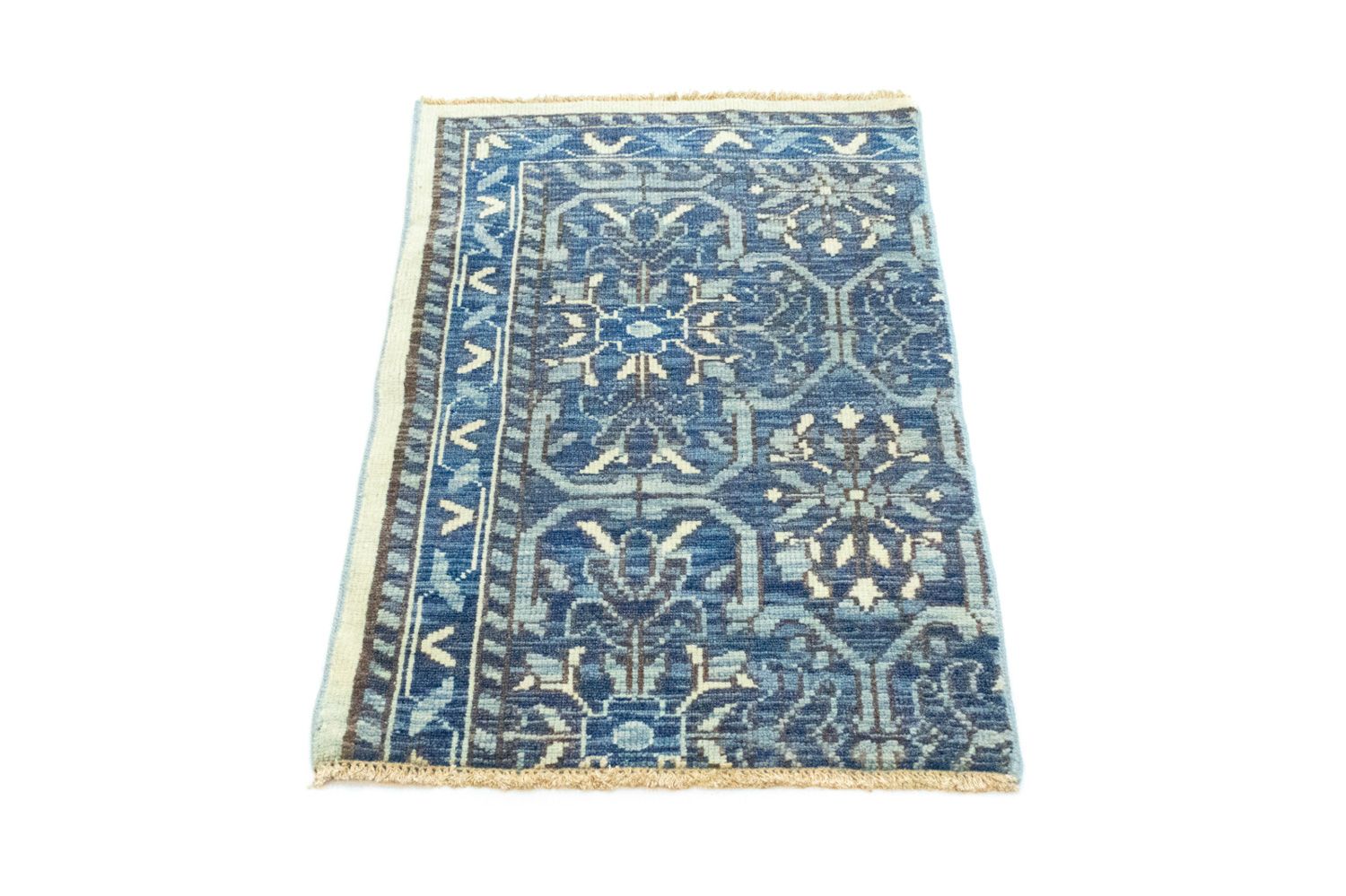 Alfombra de diseño - 92 x 59 cm - azul