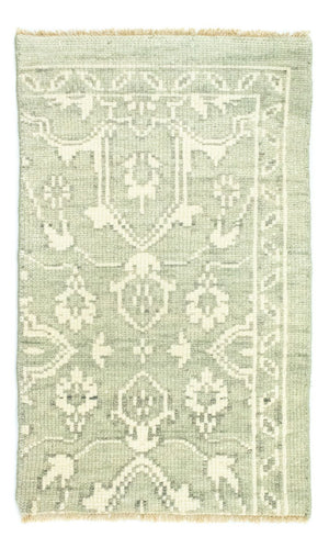 Alfombra de lana - 90 x 55 cm - verde