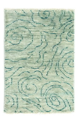 Alfombra de diseño - 90 x 62 cm - verde