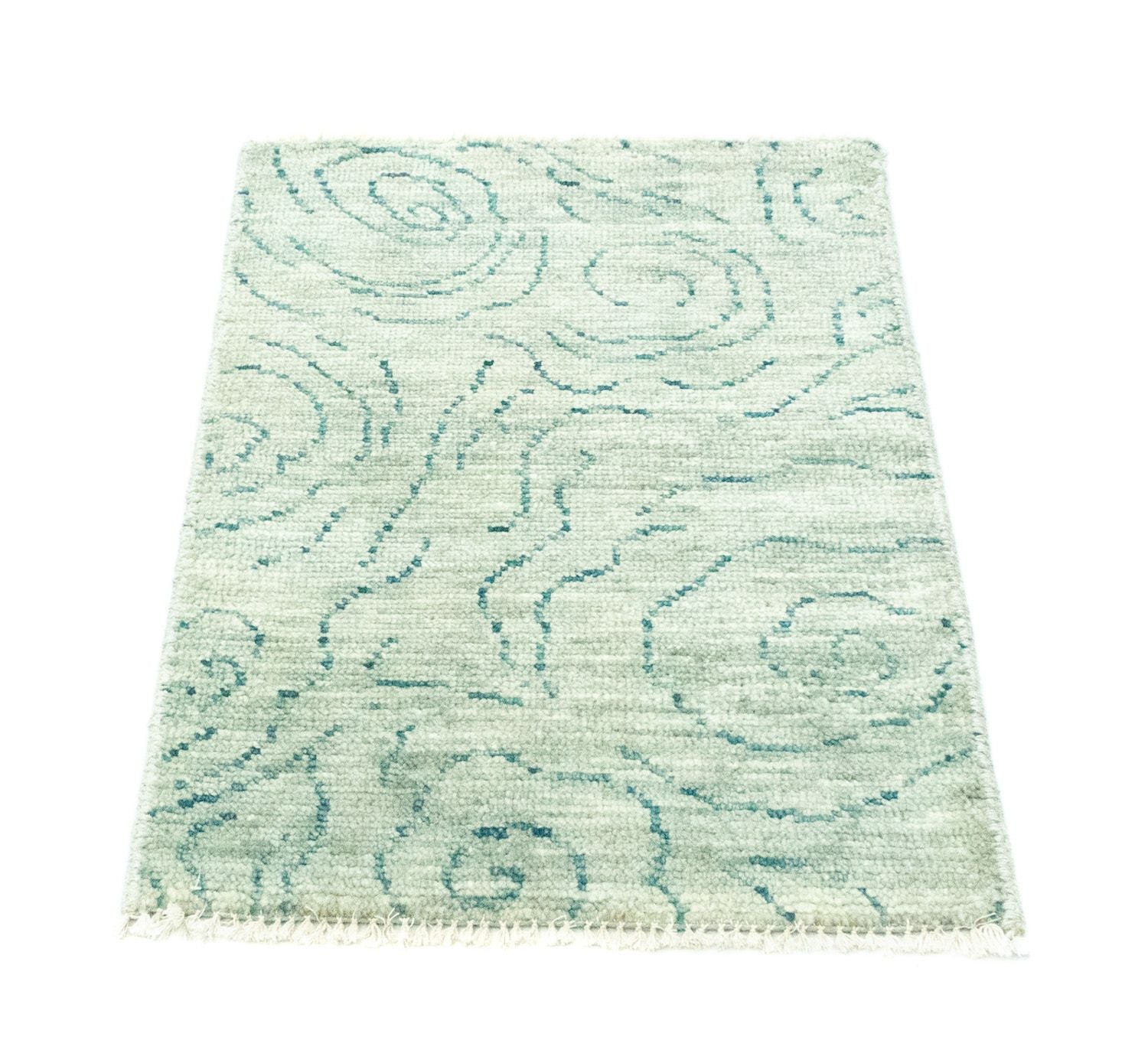 Alfombra de diseño - 90 x 62 cm - verde