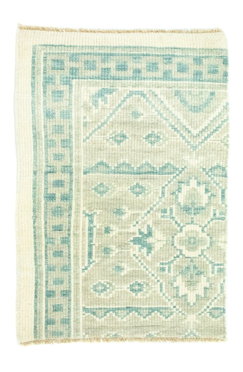 Alfombra de diseño - 95 x 62 cm - azul claro