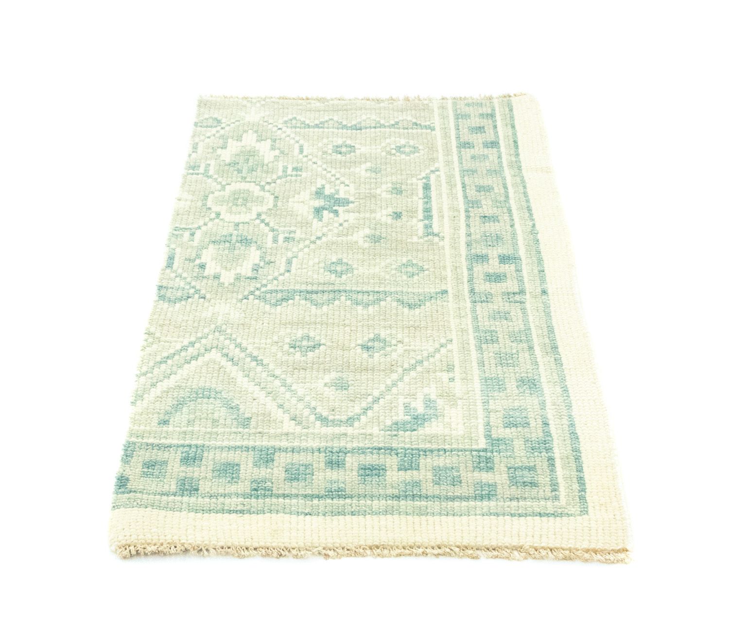Alfombra de diseño - 95 x 62 cm - azul claro