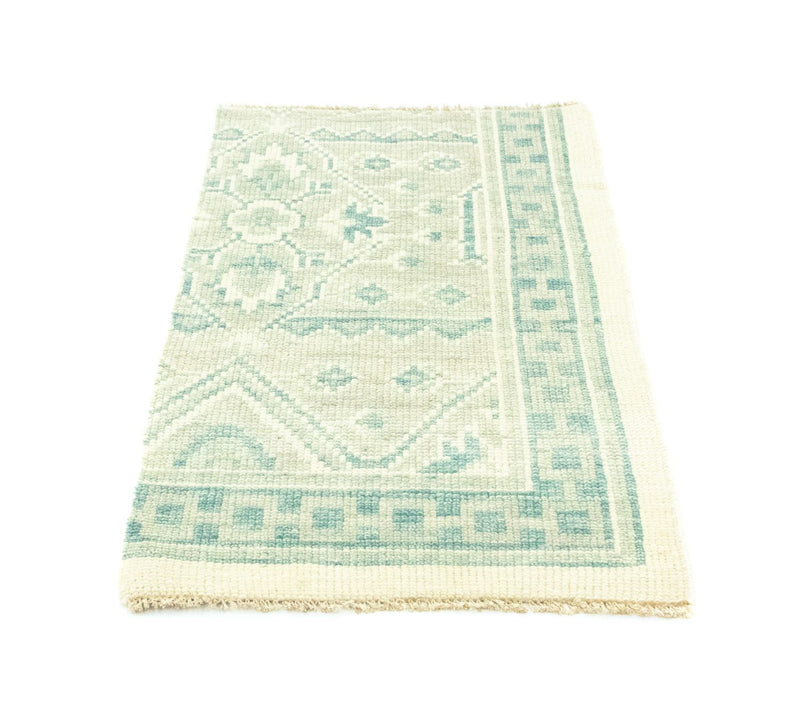 Alfombra de diseño - 95 x 62 cm - azul claro