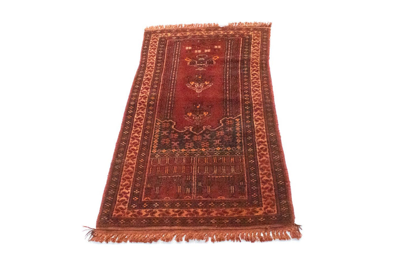 Alfombra persa - Nómada - 105 x 60 cm - beige