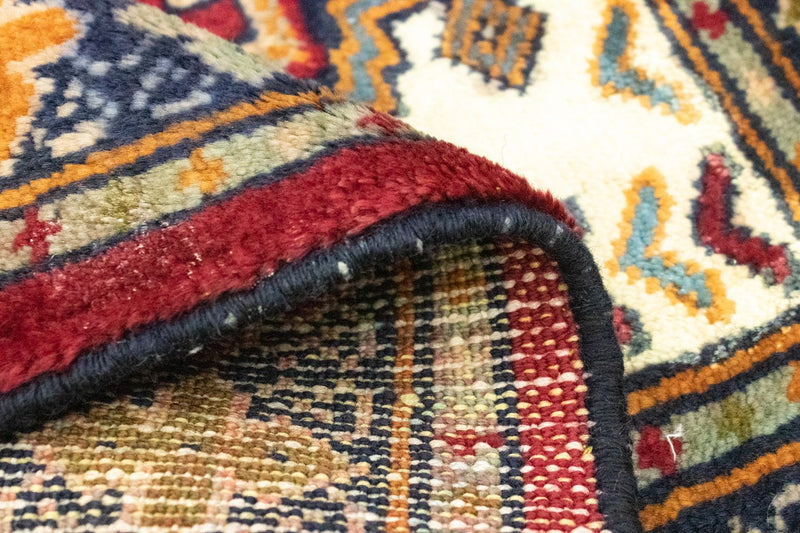 Alfombra Turkaman - 87 x 60 cm - rojo