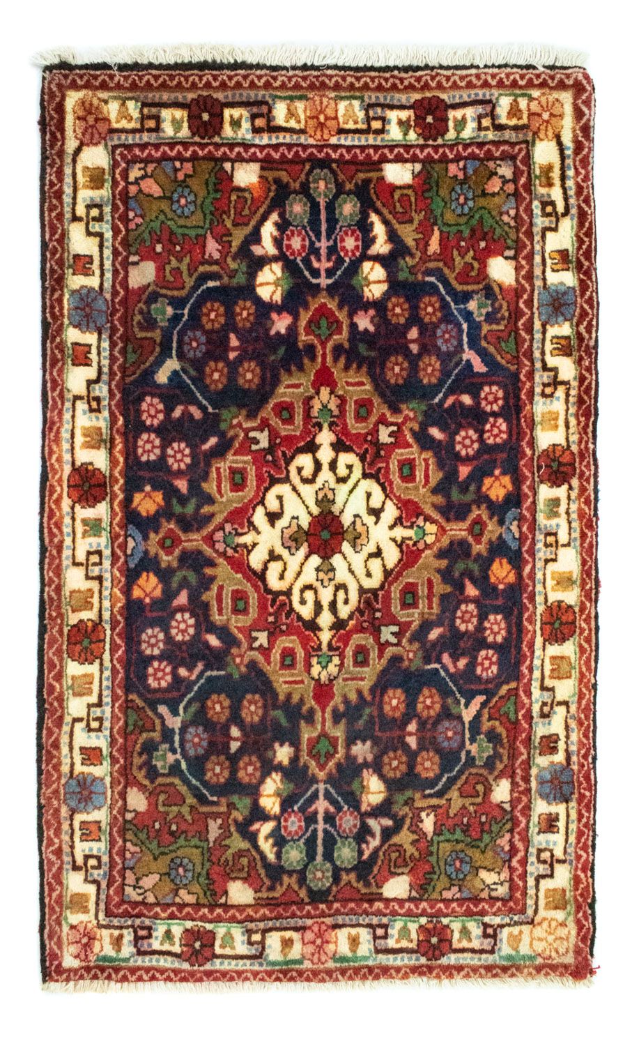 Alfombra persa - Nómada - 100 x 60 cm - azul