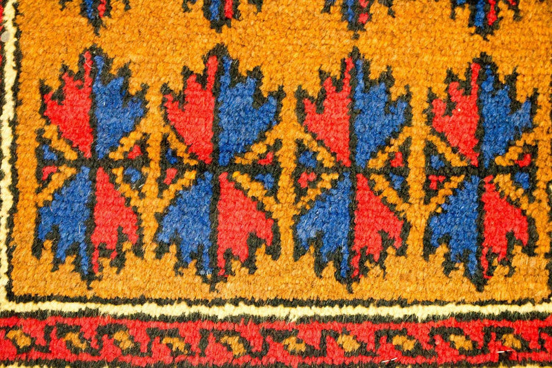 Alfombra Belutsch - 135 x 75 cm - naranja