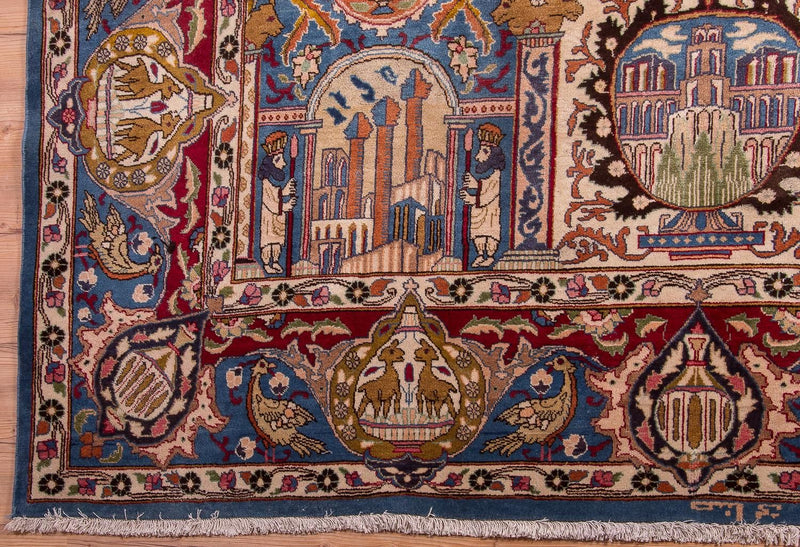 Alfombra persa - Clásica - 349 x 255 cm - multicolor