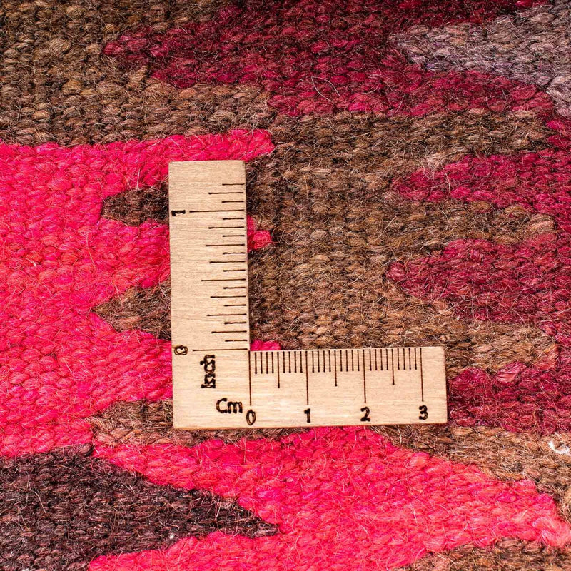 Alfombra de pasillo Alfombra Kelim - Antigua - 380 x 150 cm - multicolor