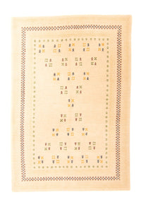 Alfombra Gabbeh - Loribaft Softy - 197 x 140 cm - multicolor