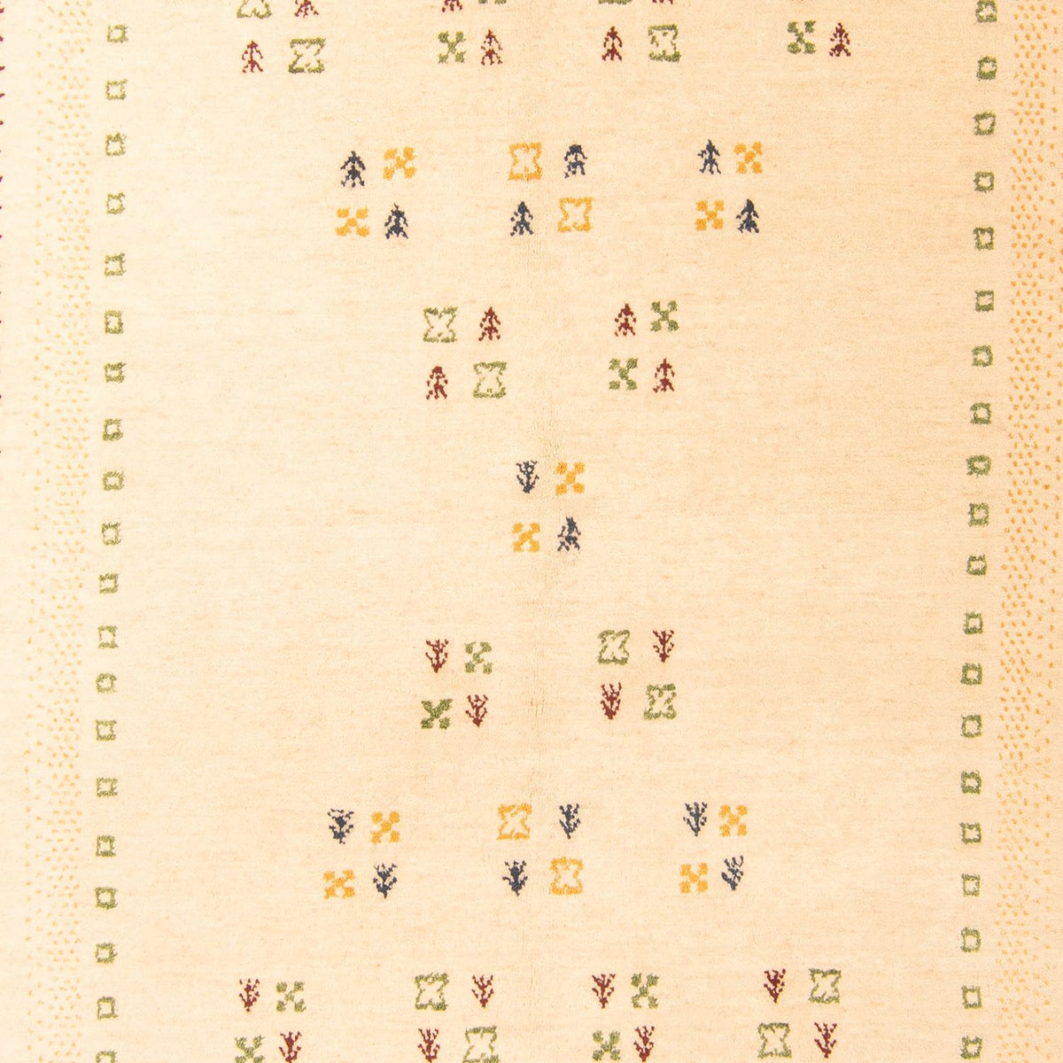 Alfombra Gabbeh - Loribaft Softy - 197 x 140 cm - multicolor