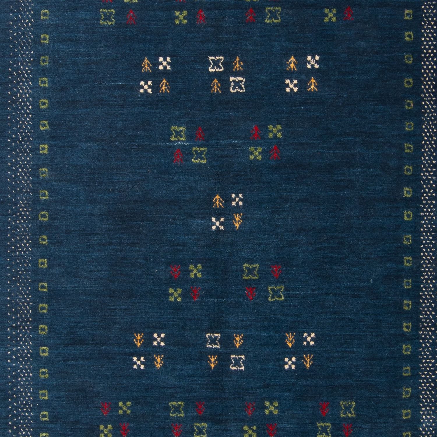 Alfombra Gabbeh - Loribaft Softy - 197 x 143 cm - multicolor