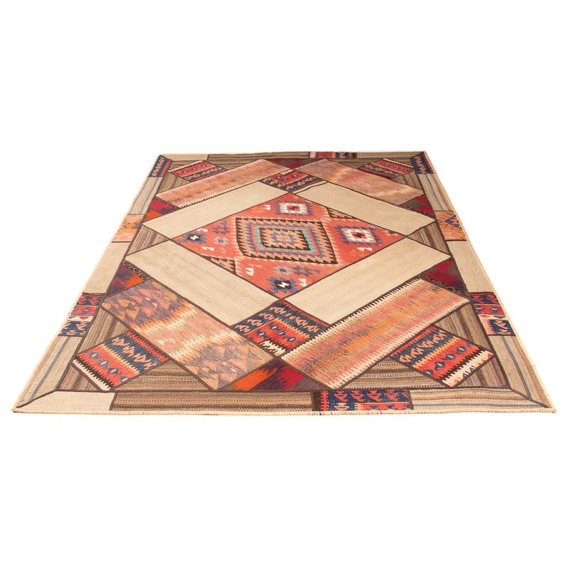 Alfombra de patchwork - 230 x 160 cm - multicolor