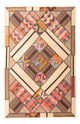 Alfombra de patchwork 160x230cm - Perserteppich Wollteppich