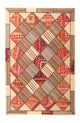 Alfombra de patchwork 160x230cm - Perserteppich Wollteppich