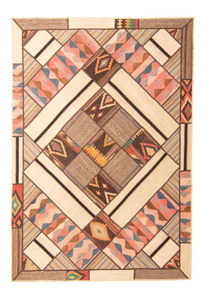 Alfombra de patchwork - 230 x 160 cm - multicolor