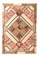 Alfombra de patchwork 230x160cm - Perserteppich Wollteppich