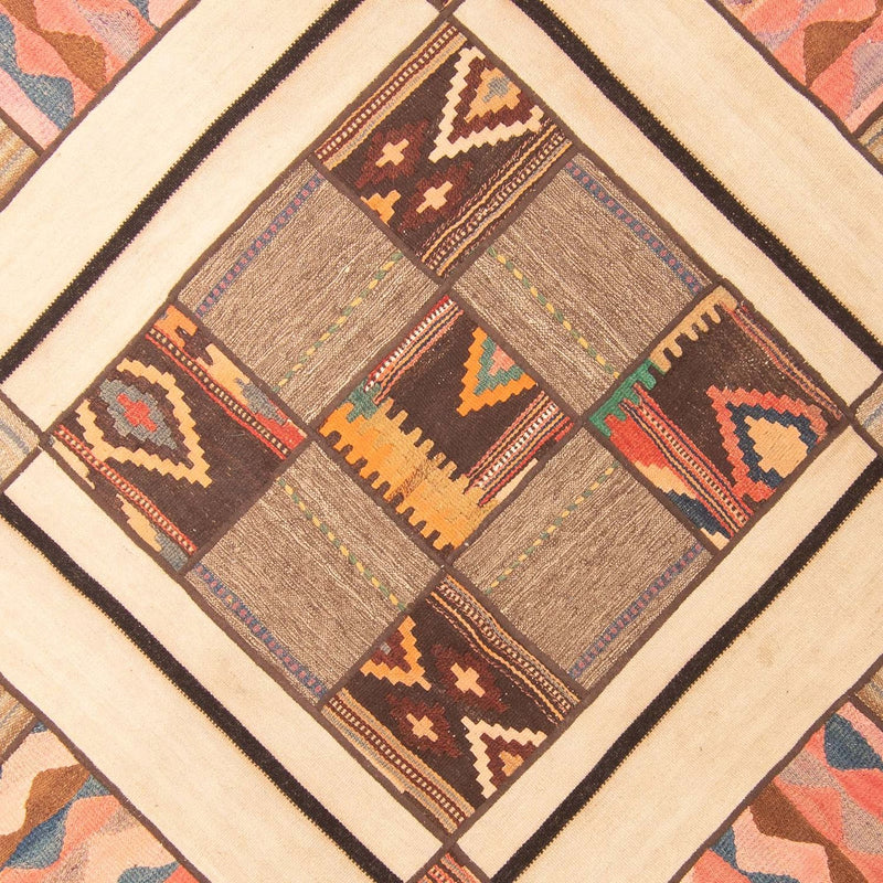 Alfombra de patchwork - 230 x 160 cm - multicolor